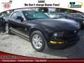 Black 2009 Ford Mustang V6 Convertible