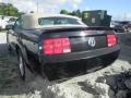 2009 Black Ford Mustang V6 Convertible  photo #3