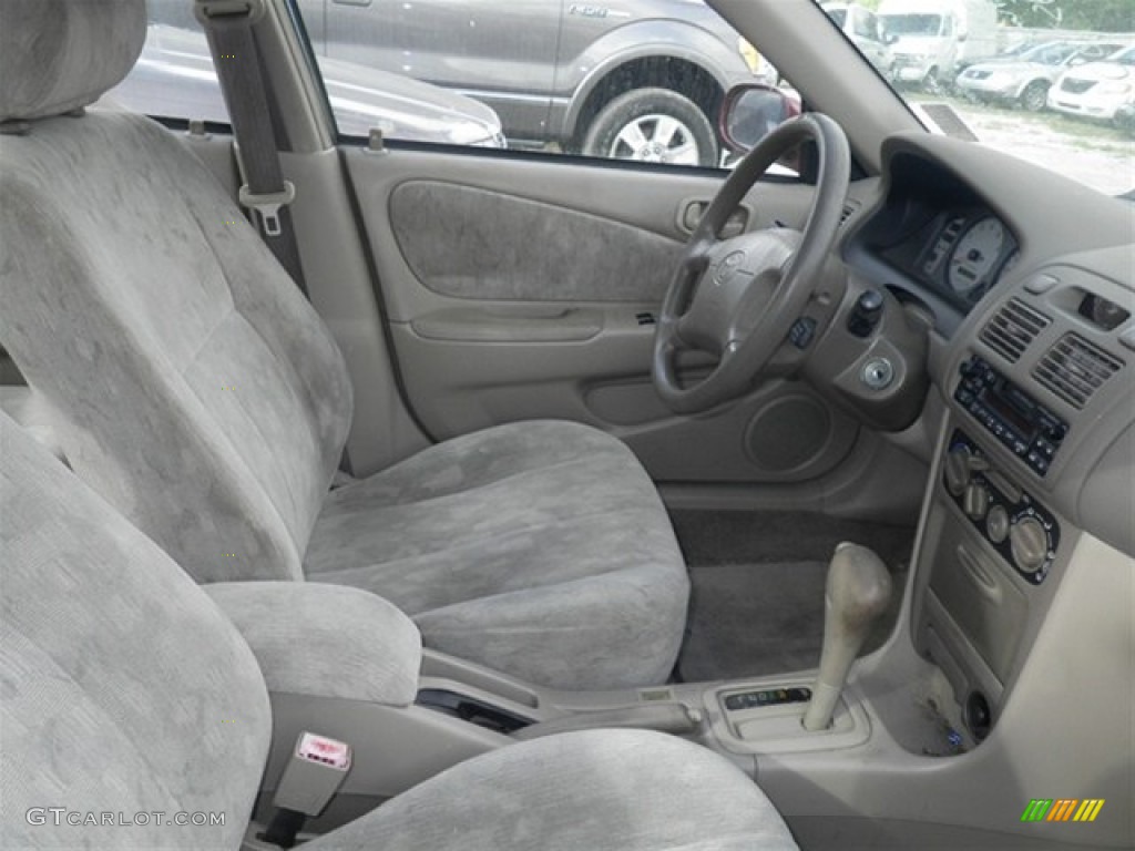 1999 Corolla LE - Venetian Red Pearl / Light Charcoal photo #2