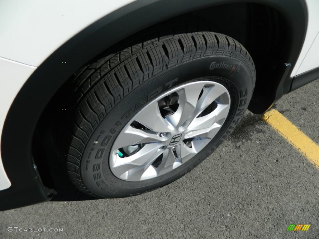 2013 CR-V EX-L - White Diamond Pearl / Beige photo #10