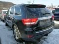 2013 Brilliant Black Crystal Pearl Jeep Grand Cherokee Overland 4x4  photo #2