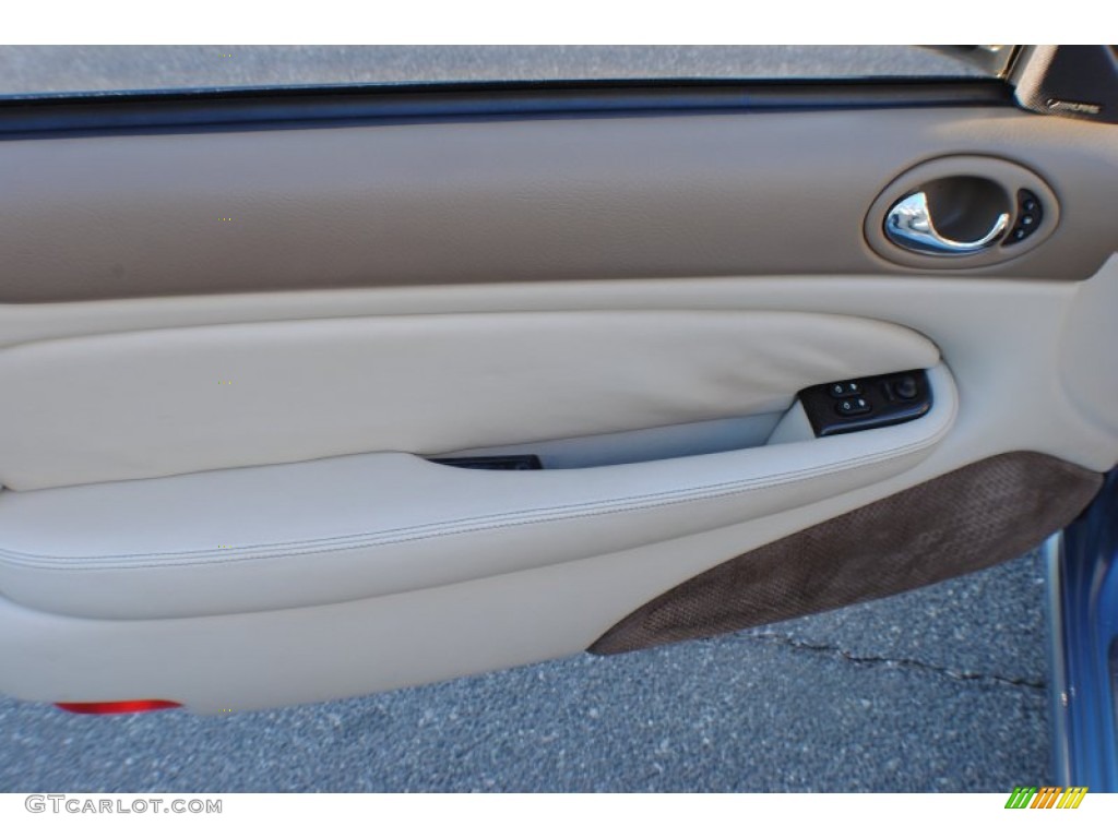 2006 XK XKR Convertible - Frost Blue Metallic / Ivory photo #14