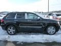 2013 Brilliant Black Crystal Pearl Jeep Grand Cherokee Overland 4x4  photo #5
