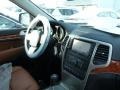 2013 Brilliant Black Crystal Pearl Jeep Grand Cherokee Overland 4x4  photo #6