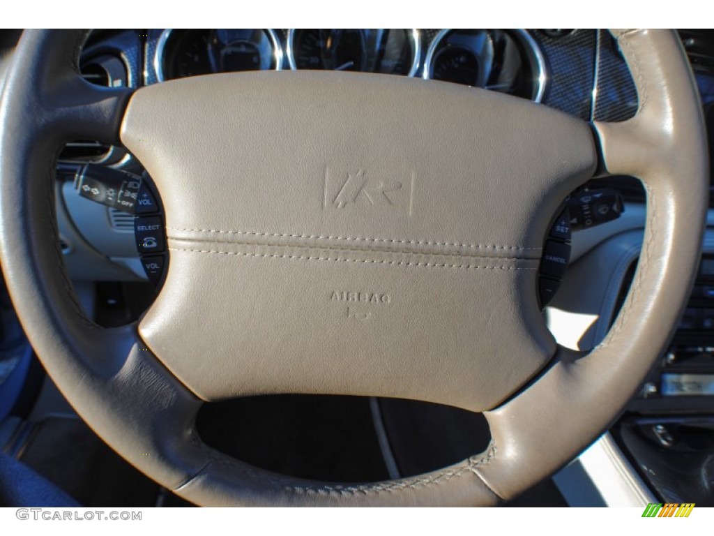 2006 XK XKR Convertible - Frost Blue Metallic / Ivory photo #18