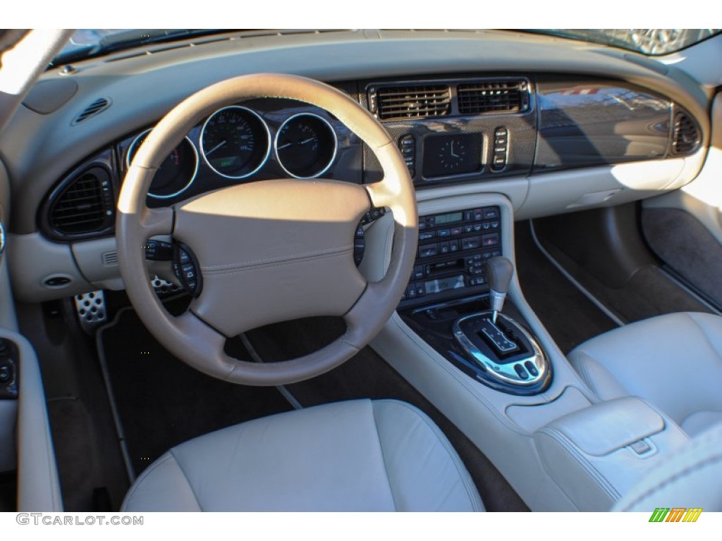 2006 XK XKR Convertible - Frost Blue Metallic / Ivory photo #19