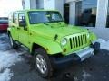 Gecko Green Pearl - Wrangler Unlimited Sahara 4x4 Photo No. 8