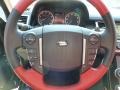Autobiography Ebony/Pimento 2012 Land Rover Range Rover Sport Autobiography Steering Wheel