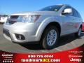 2013 Bright Silver Metallic Dodge Journey SXT  photo #1