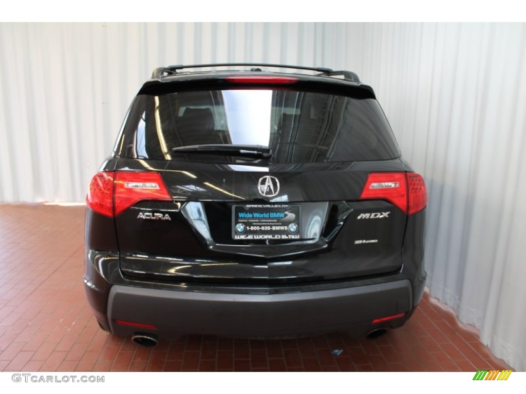 2007 MDX  - Formal Black Pearl / Parchment photo #5