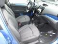2013 Chevrolet Spark Silver/Blue Interior Interior Photo