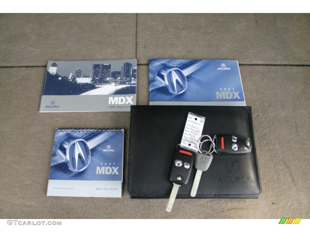 2007 MDX  - Formal Black Pearl / Parchment photo #16