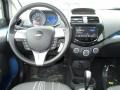 Silver/Blue 2013 Chevrolet Spark LT Dashboard