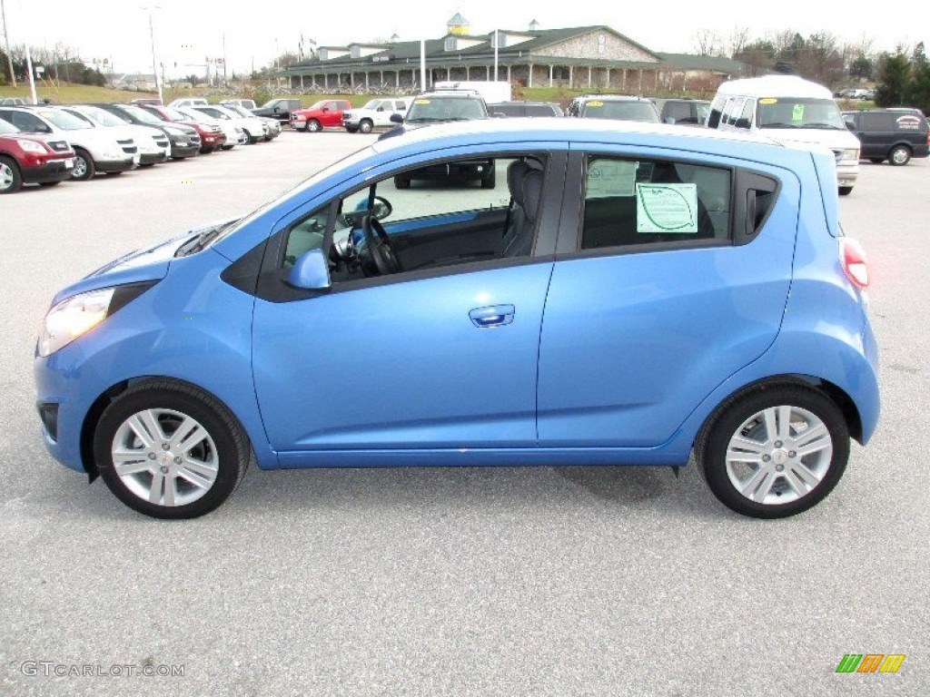 Denim (Blue) 2013 Chevrolet Spark LT Exterior Photo #75572232