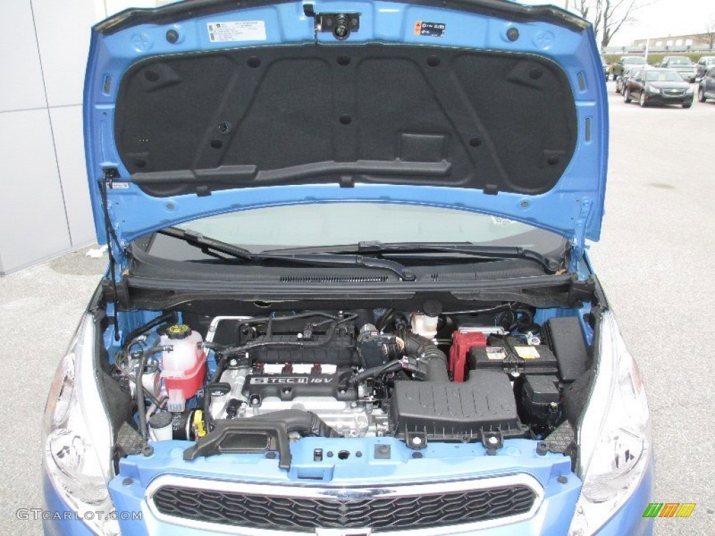 2013 Chevrolet Spark LT 1.2 Liter DOHC 16-Valve VVT S-TEC II 4 Cylinder Engine Photo #75572312