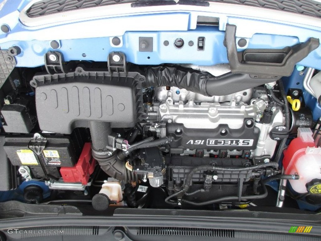 2013 Chevrolet Spark LT 1.2 Liter DOHC 16-Valve VVT S-TEC II 4 Cylinder Engine Photo #75572333