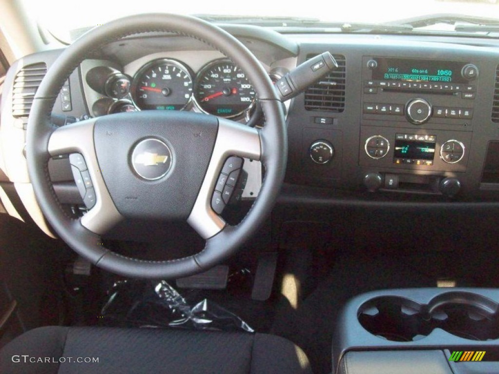 2013 Silverado 1500 LT Extended Cab 4x4 - Black / Ebony photo #7