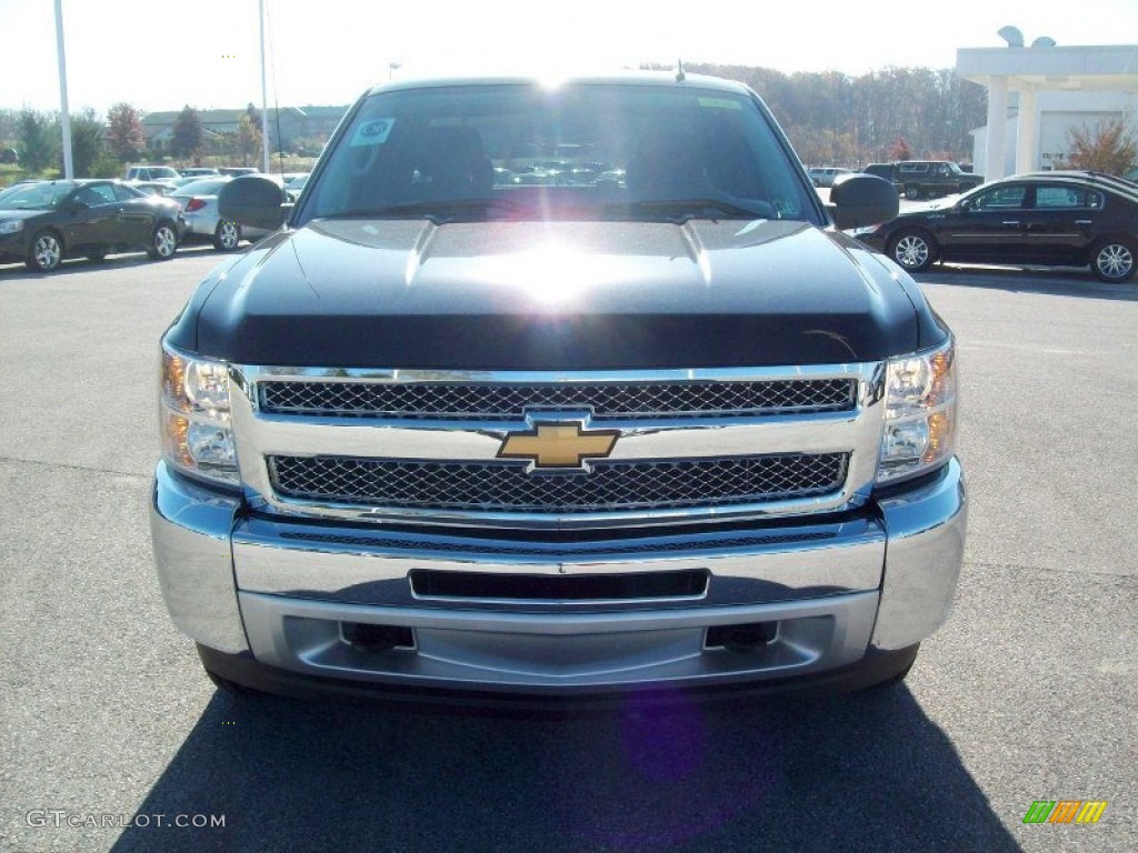 2013 Silverado 1500 LT Extended Cab 4x4 - Black / Ebony photo #13