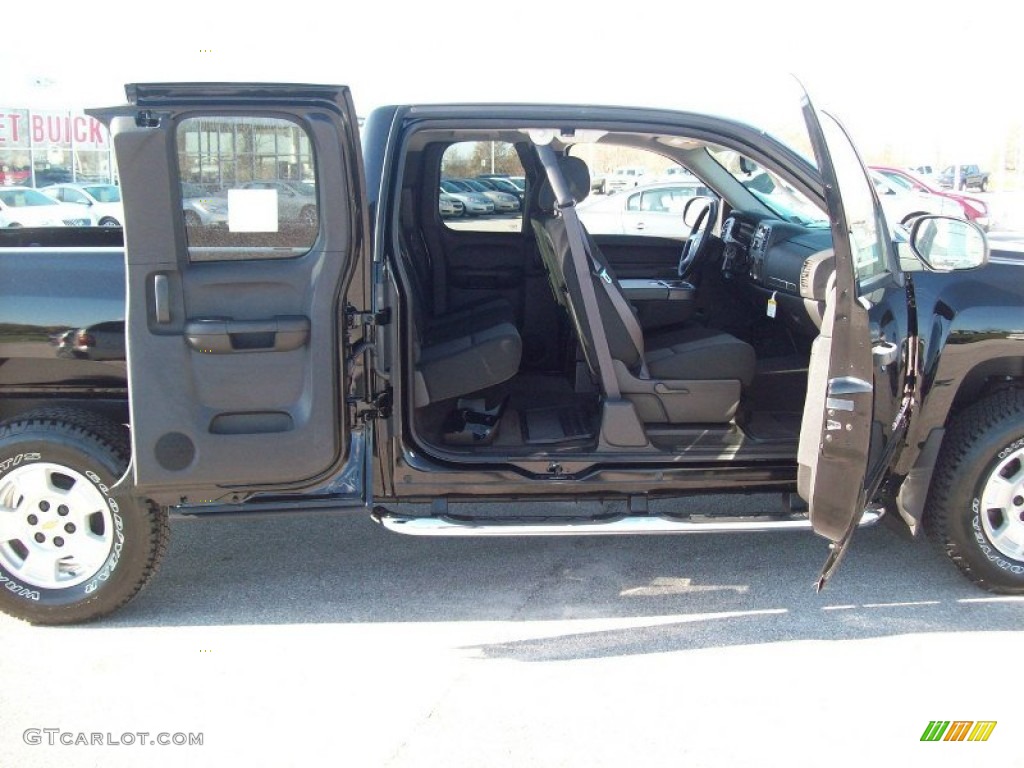 2013 Silverado 1500 LT Extended Cab 4x4 - Black / Ebony photo #17