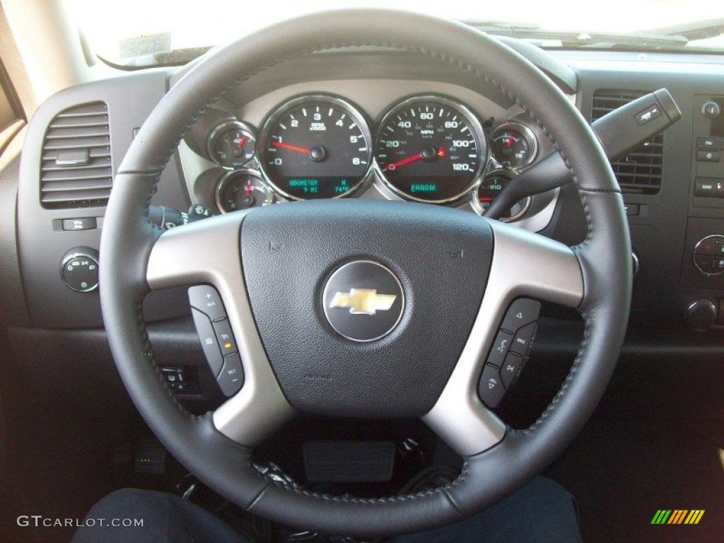 2013 Silverado 1500 LT Extended Cab 4x4 - Black / Ebony photo #21