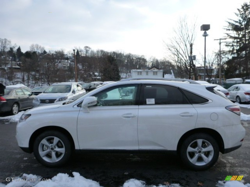 2013 RX 350 AWD - Starfire White Pearl / Parchment/Espresso Birds Eye Maple photo #1