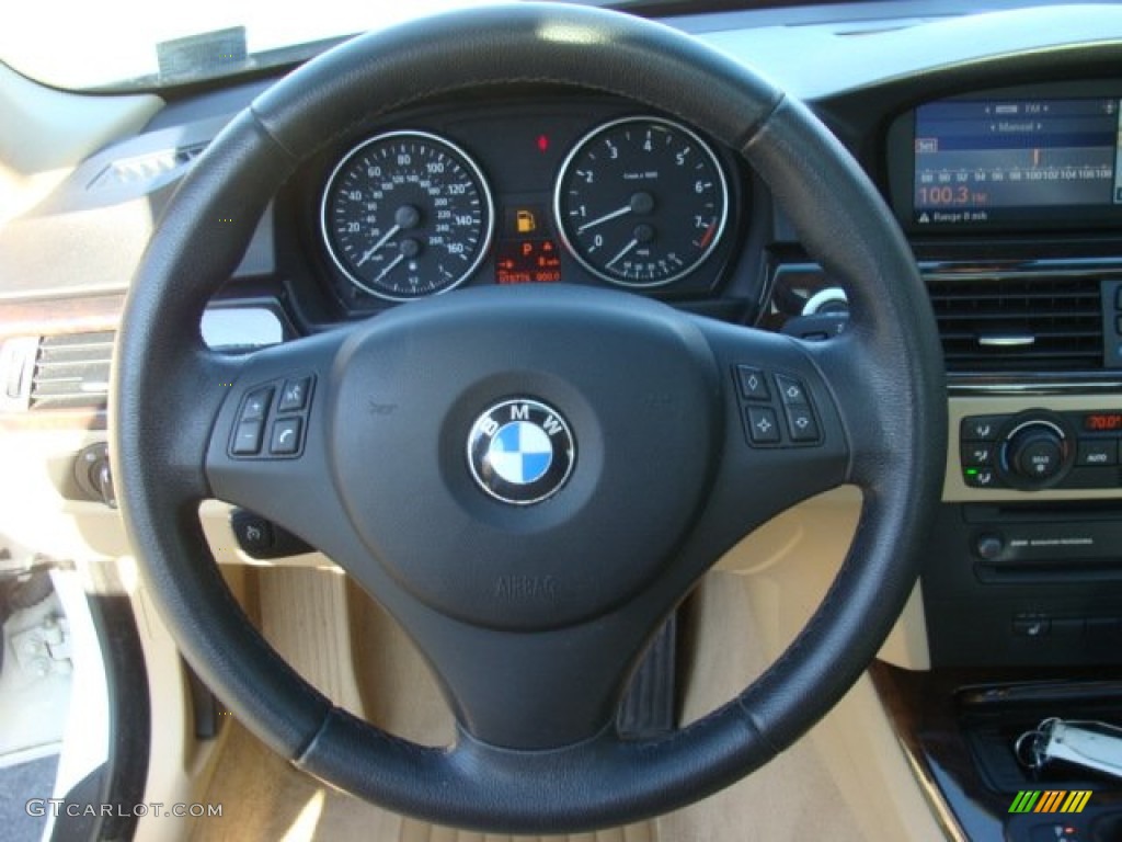 2006 3 Series 330xi Sedan - Alpine White / Beige photo #13