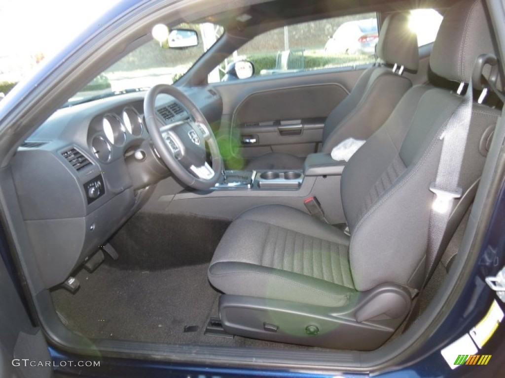 2013 Challenger SXT - Jazz Blue Pearl / Dark Slate Gray photo #6