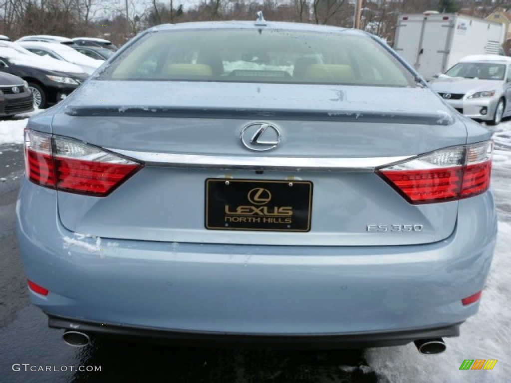 2013 ES 350 - Cerulean Blue Metallic / Parchment photo #3