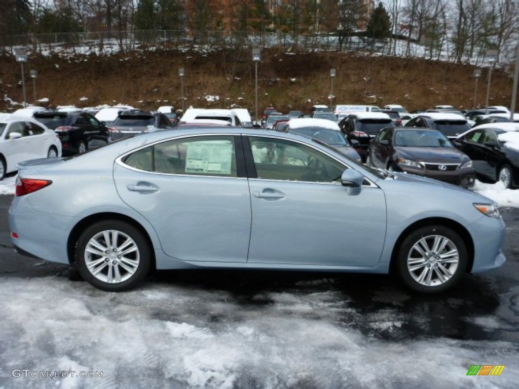 2013 ES 350 - Cerulean Blue Metallic / Parchment photo #5