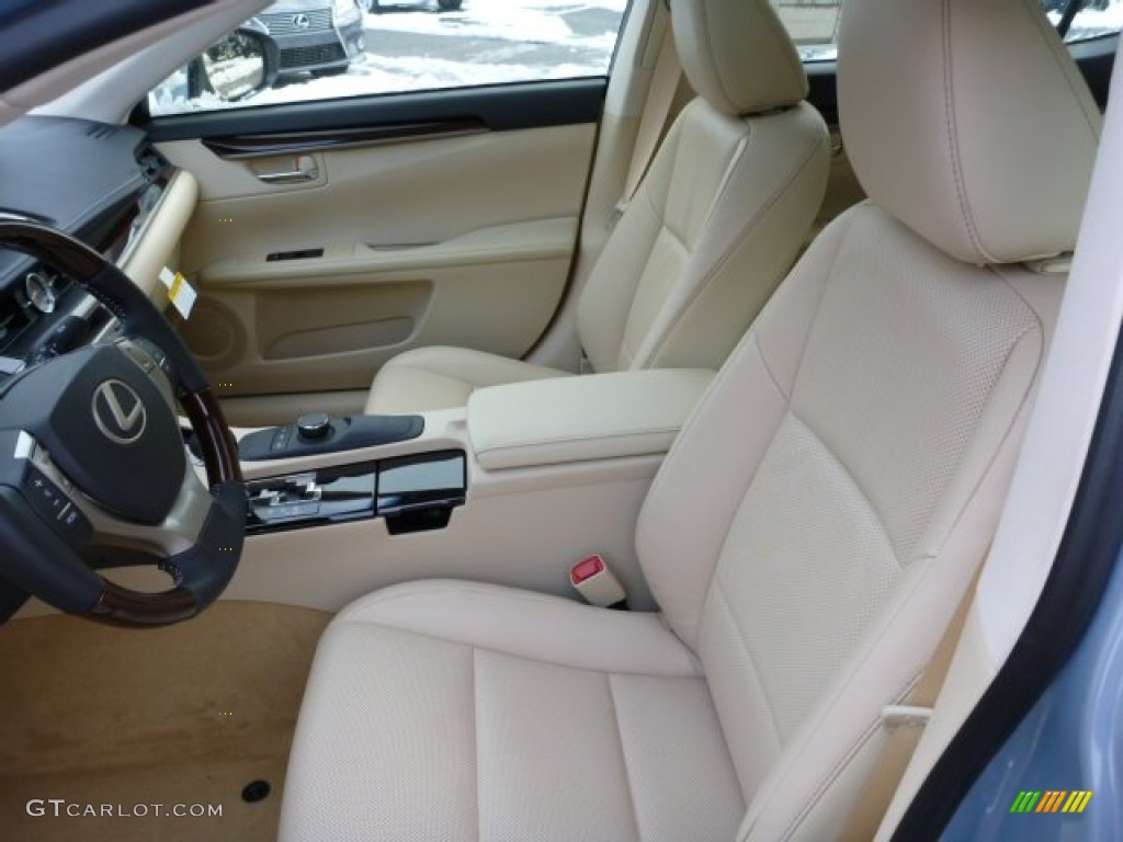 2013 ES 350 - Cerulean Blue Metallic / Parchment photo #10