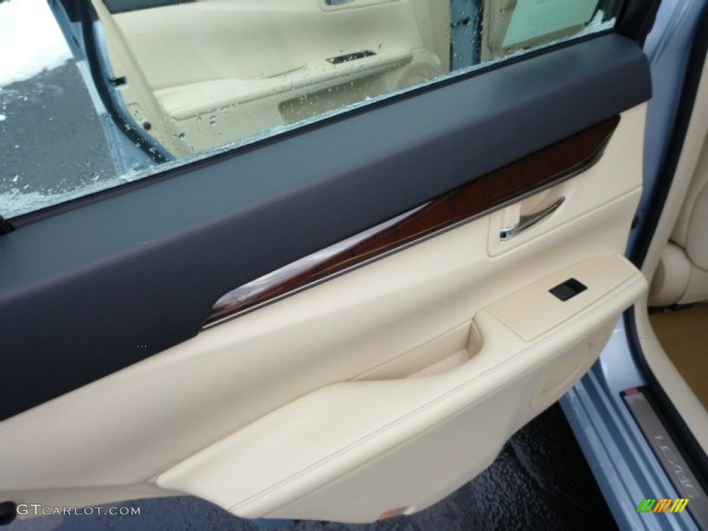 2013 ES 350 - Cerulean Blue Metallic / Parchment photo #13