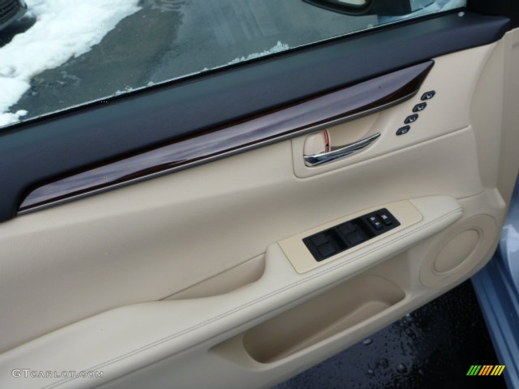 2013 ES 350 - Cerulean Blue Metallic / Parchment photo #14