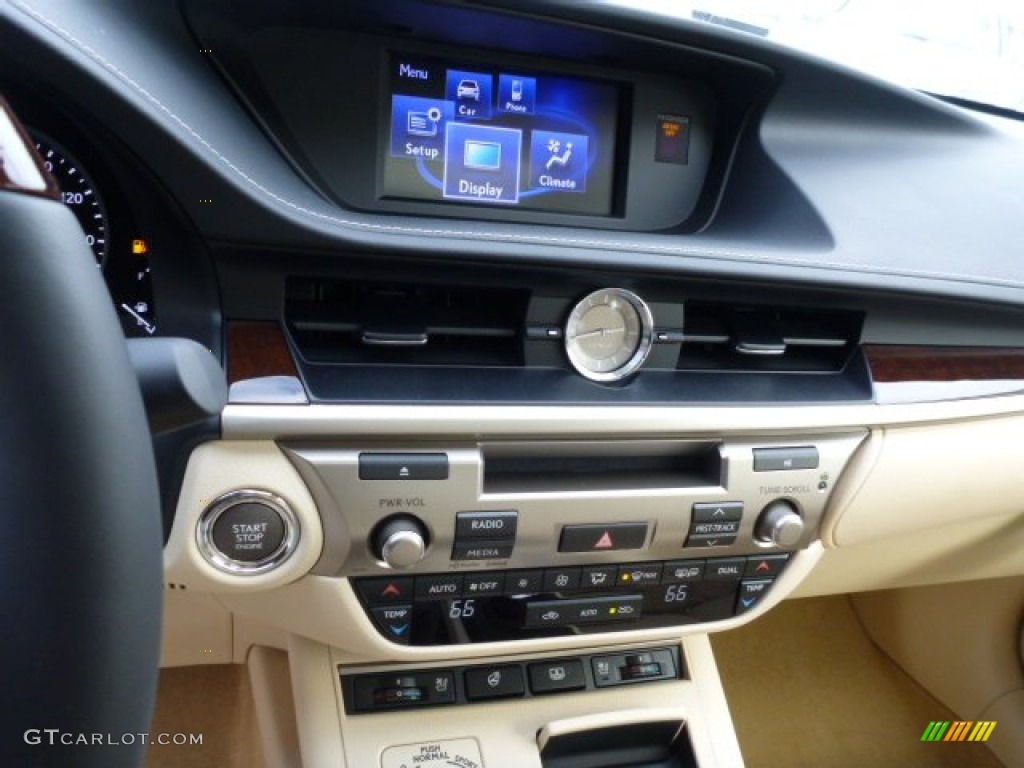 2013 ES 350 - Cerulean Blue Metallic / Parchment photo #18