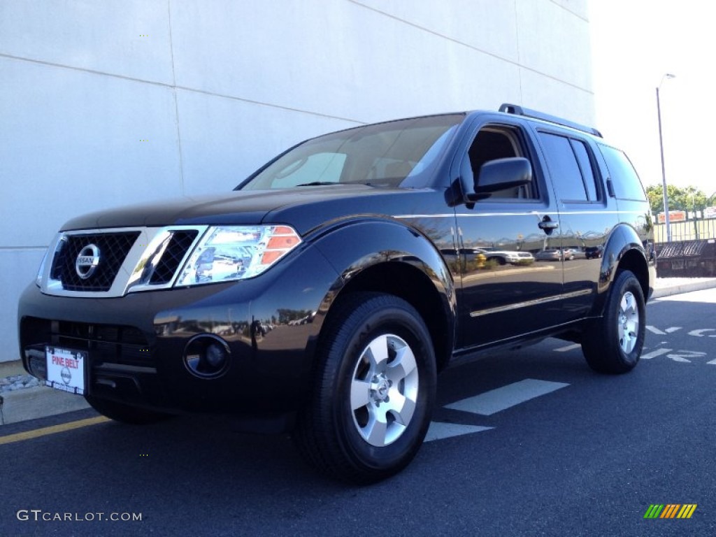 2011 Pathfinder S 4x4 - Espresso Black / Cafe Latte photo #1