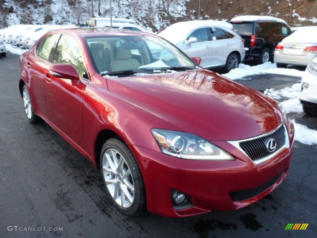 Matador Red Mica 2013 Lexus IS 250 AWD Exterior Photo #75573875