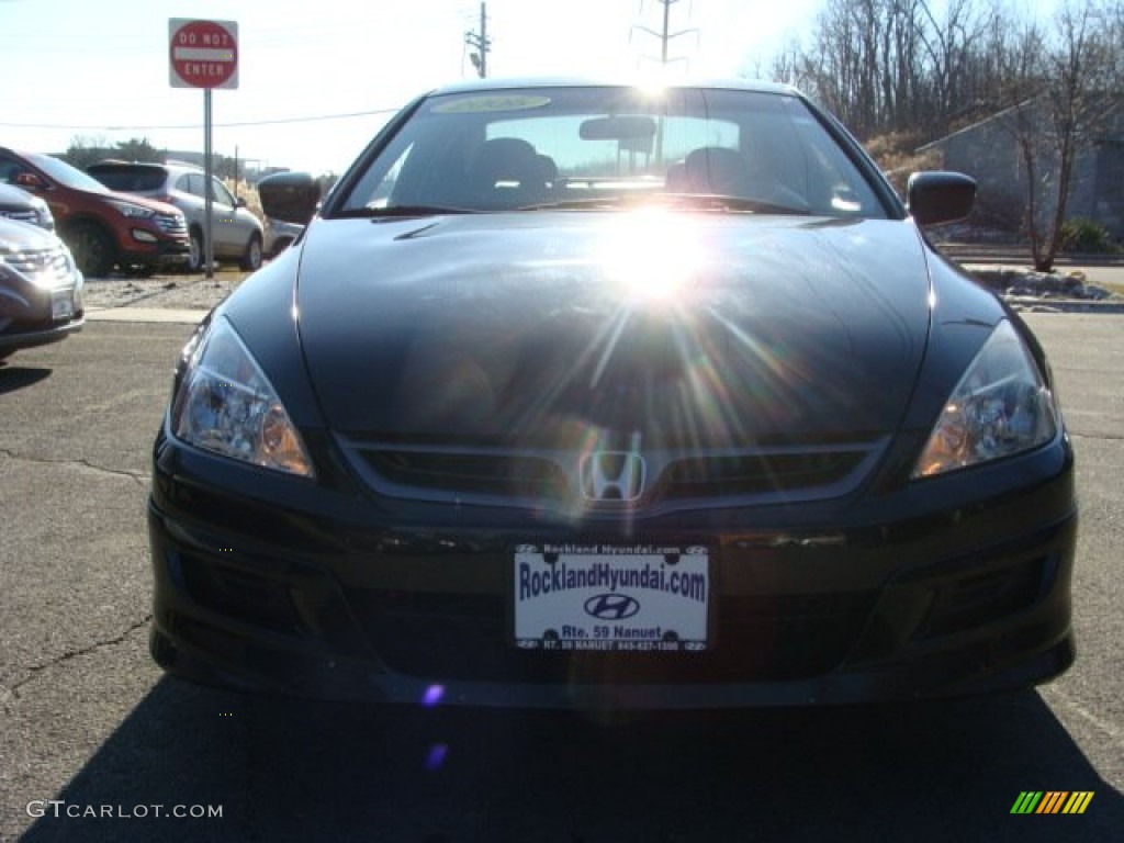 2006 Accord EX V6 Coupe - Nighthawk Black Pearl / Black photo #2