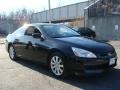 2006 Nighthawk Black Pearl Honda Accord EX V6 Coupe  photo #3