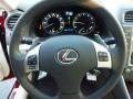 2013 Lexus IS Ecru Interior Steering Wheel Photo