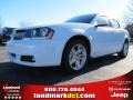 New Bright White - Avenger SXT Photo No. 1