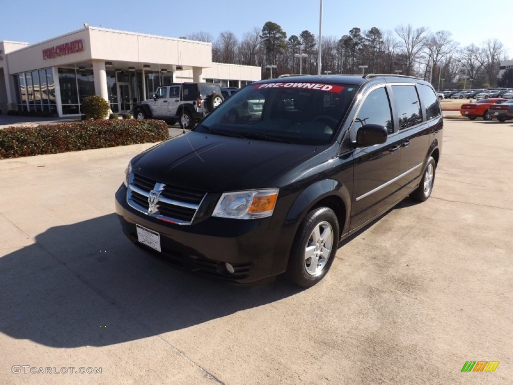 Blackberry Metallic Dodge Grand Caravan