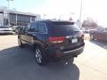 2013 Brilliant Black Crystal Pearl Jeep Grand Cherokee Overland 4x4  photo #3