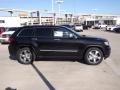 2013 Brilliant Black Crystal Pearl Jeep Grand Cherokee Overland 4x4  photo #6