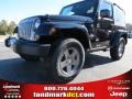 Black 2013 Jeep Wrangler Oscar Mike Freedom Edition 4x4