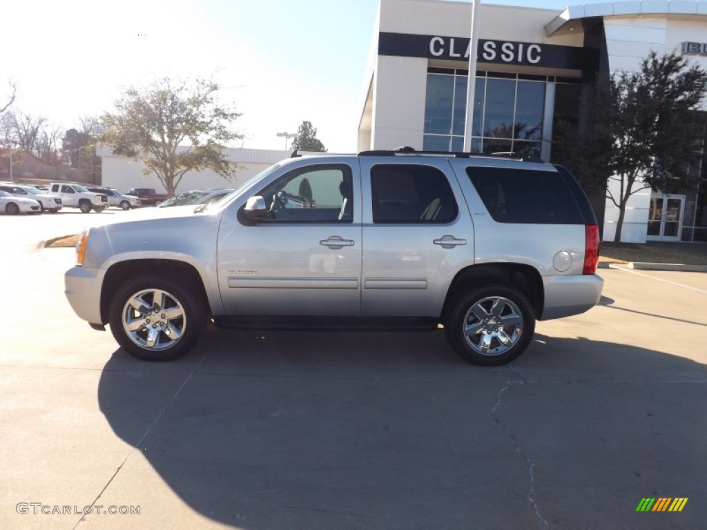 2013 Yukon SLT 4x4 - Quicksilver Metallic / Ebony photo #2