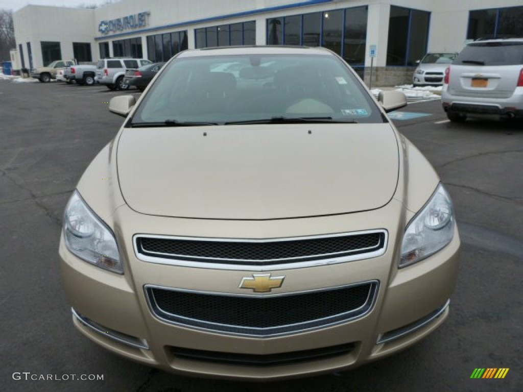 2008 Malibu LT Sedan - Sandstone Metallic / Cocoa/Cashmere Beige photo #8