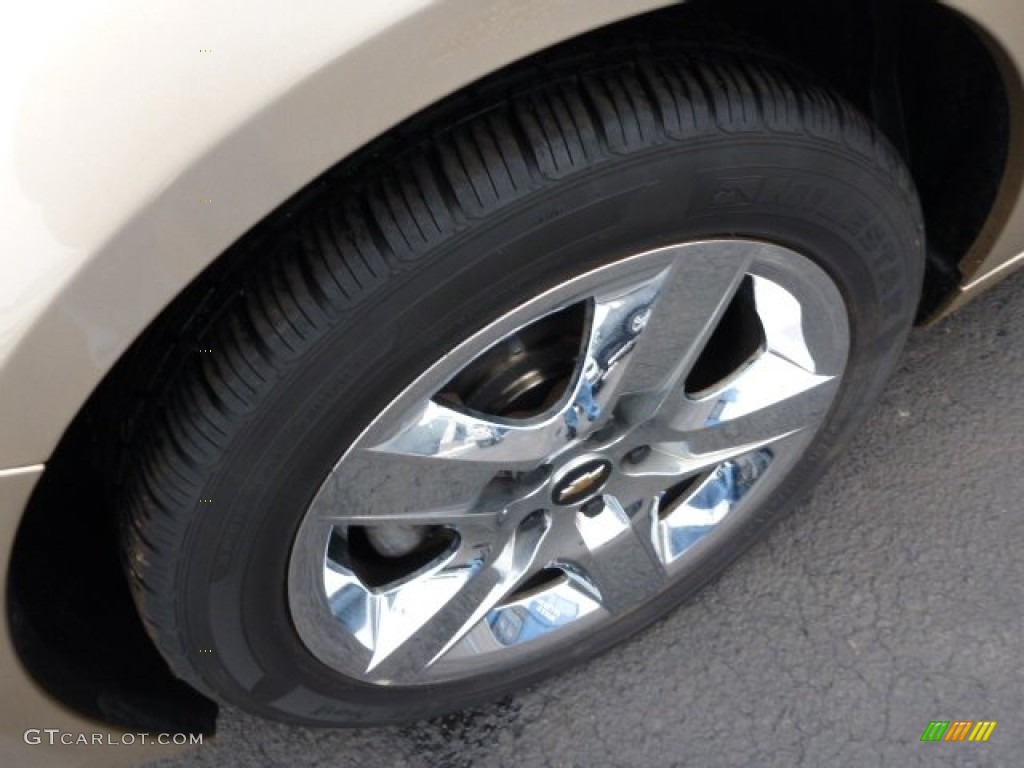 2008 Malibu LT Sedan - Sandstone Metallic / Cocoa/Cashmere Beige photo #9