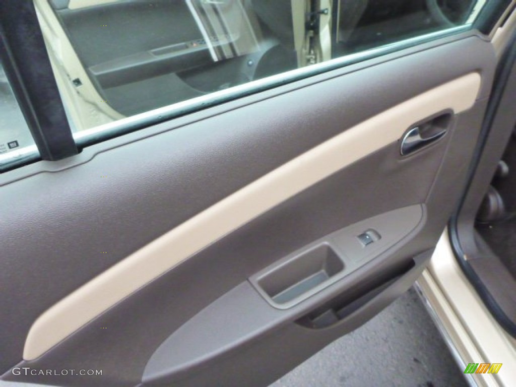 2008 Malibu LT Sedan - Sandstone Metallic / Cocoa/Cashmere Beige photo #13