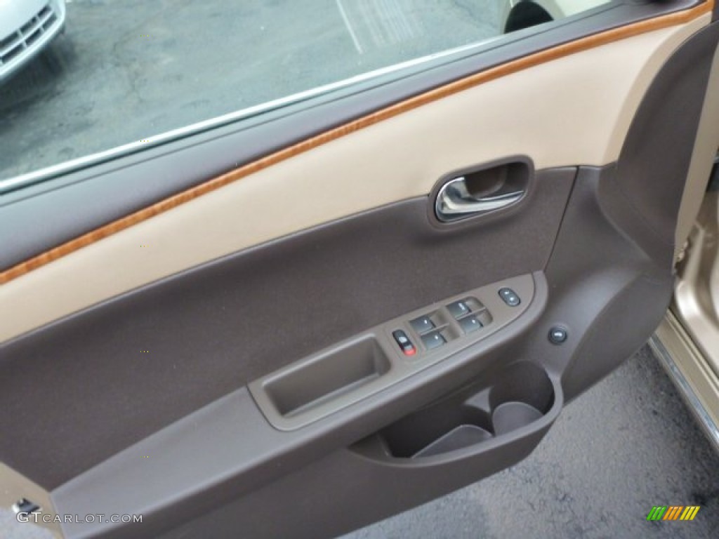 2008 Malibu LT Sedan - Sandstone Metallic / Cocoa/Cashmere Beige photo #14