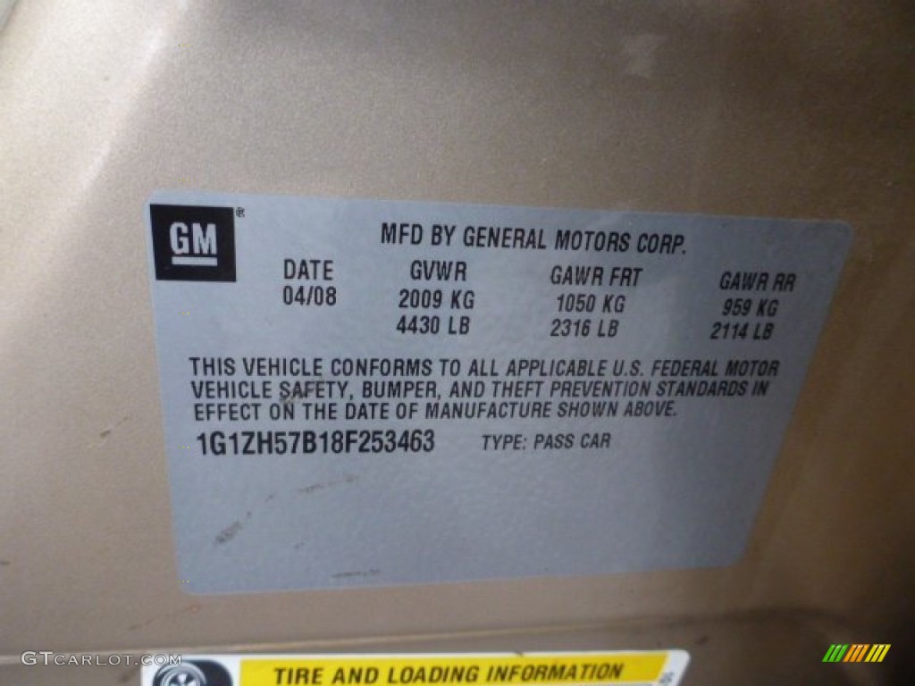 2008 Malibu LT Sedan - Sandstone Metallic / Cocoa/Cashmere Beige photo #19