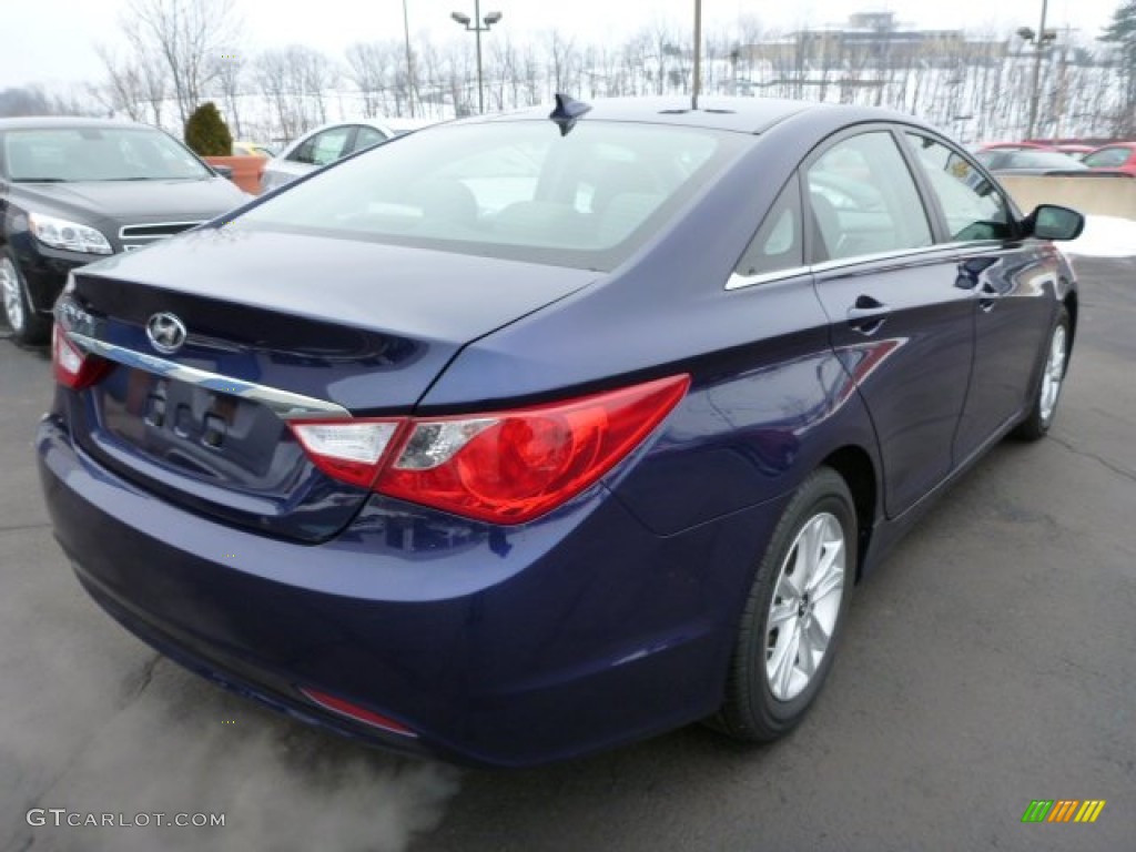 2012 Sonata GLS - Pacific Blue Pearl / Gray photo #3